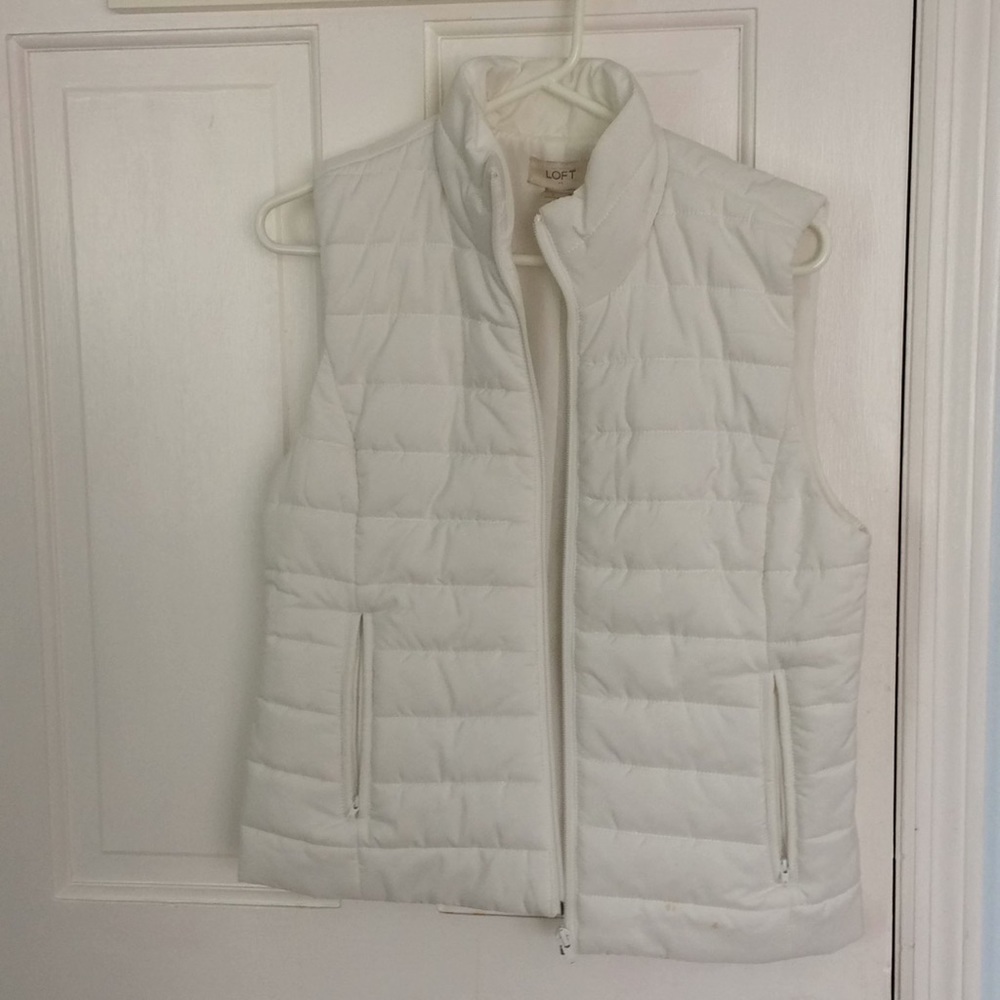 Loft white vest